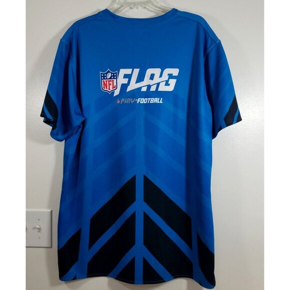 Mens Carolina Panthers Reversible Shirt size Large NFL Flag Football - Picture 2 of 15